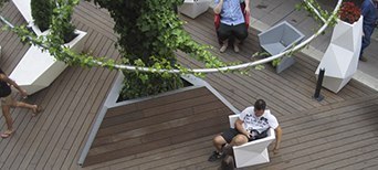 Bambusdielen für Terrasse oder Balkon